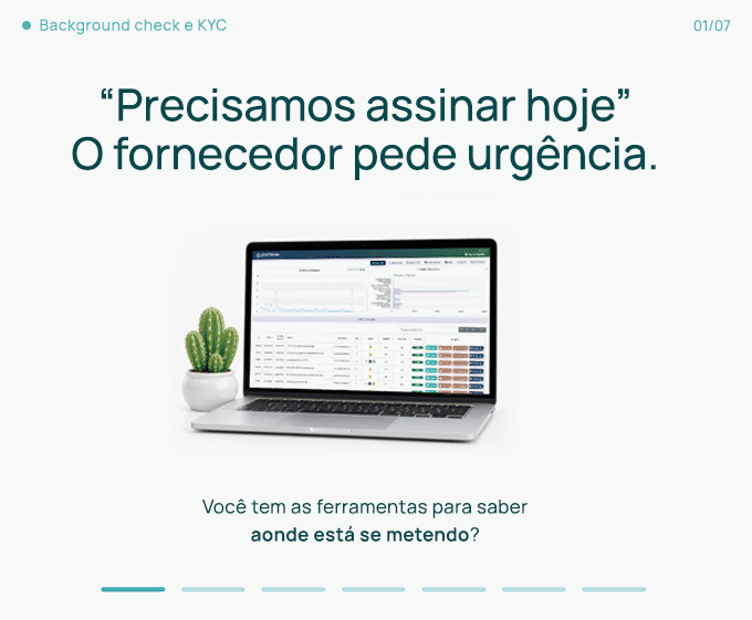 Sete situações de risco em compliance. Seu negócio saberia como agir? Explore as soluções nos links abaixo.
